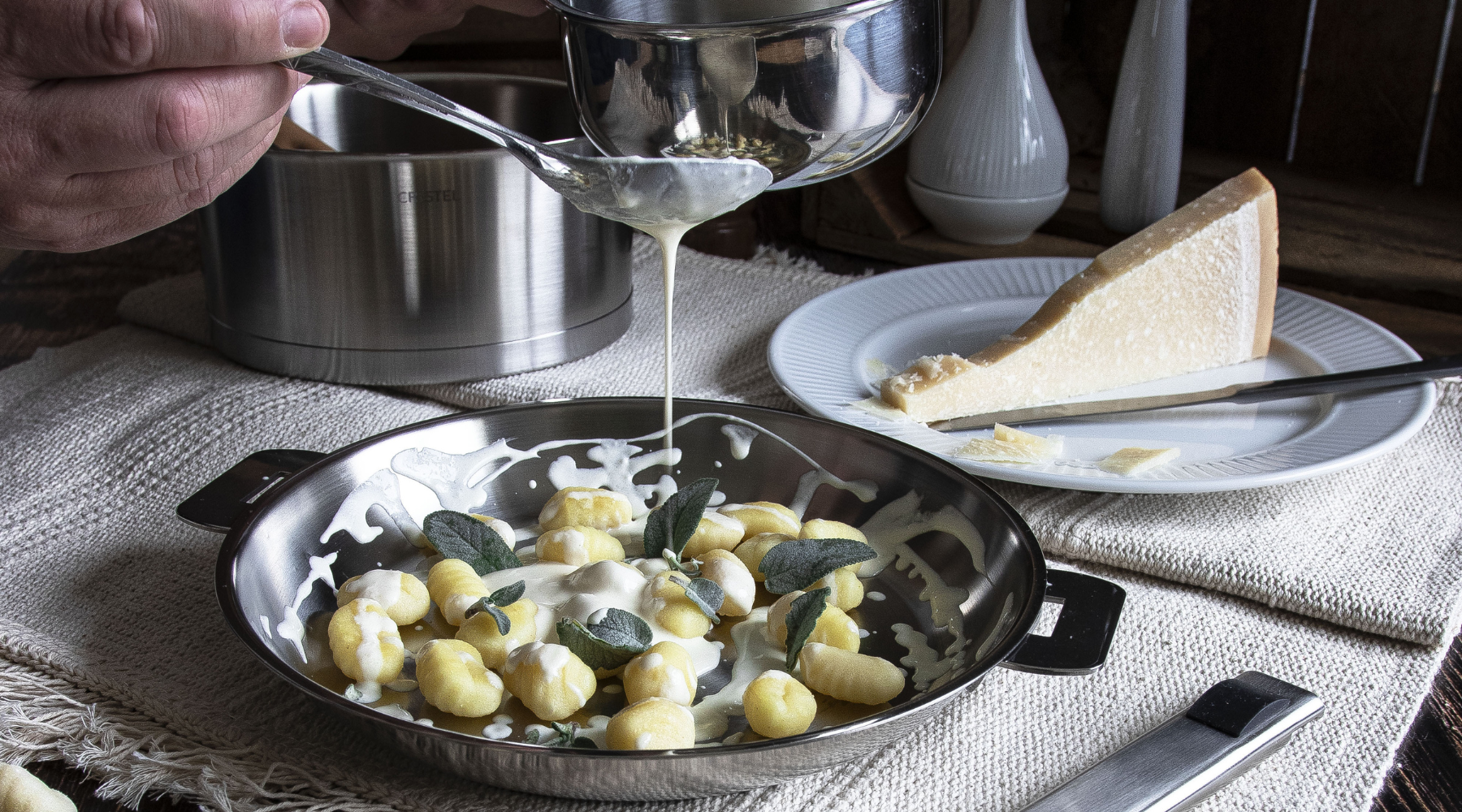 Parmesan Gnocchi with Sage; CRISTEL